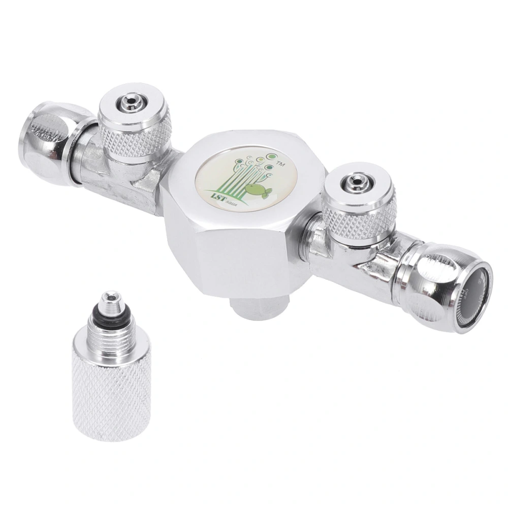 Aquarium CO2 Bubble Counter Check Valve-regulator Diffuser Atomizer Reactor 1 to 2 Carbon Dioxide Measurement Device