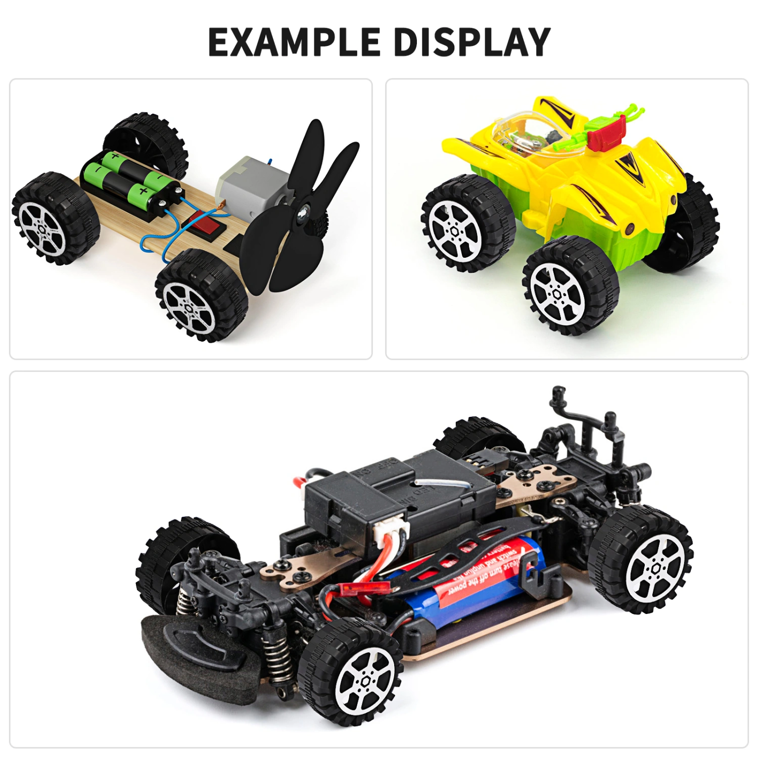 1 Set Toy Car Wheels Axles Plastic Wheels Toys Shaft Round Rod Axles Car Model DIY Wheels and Axles