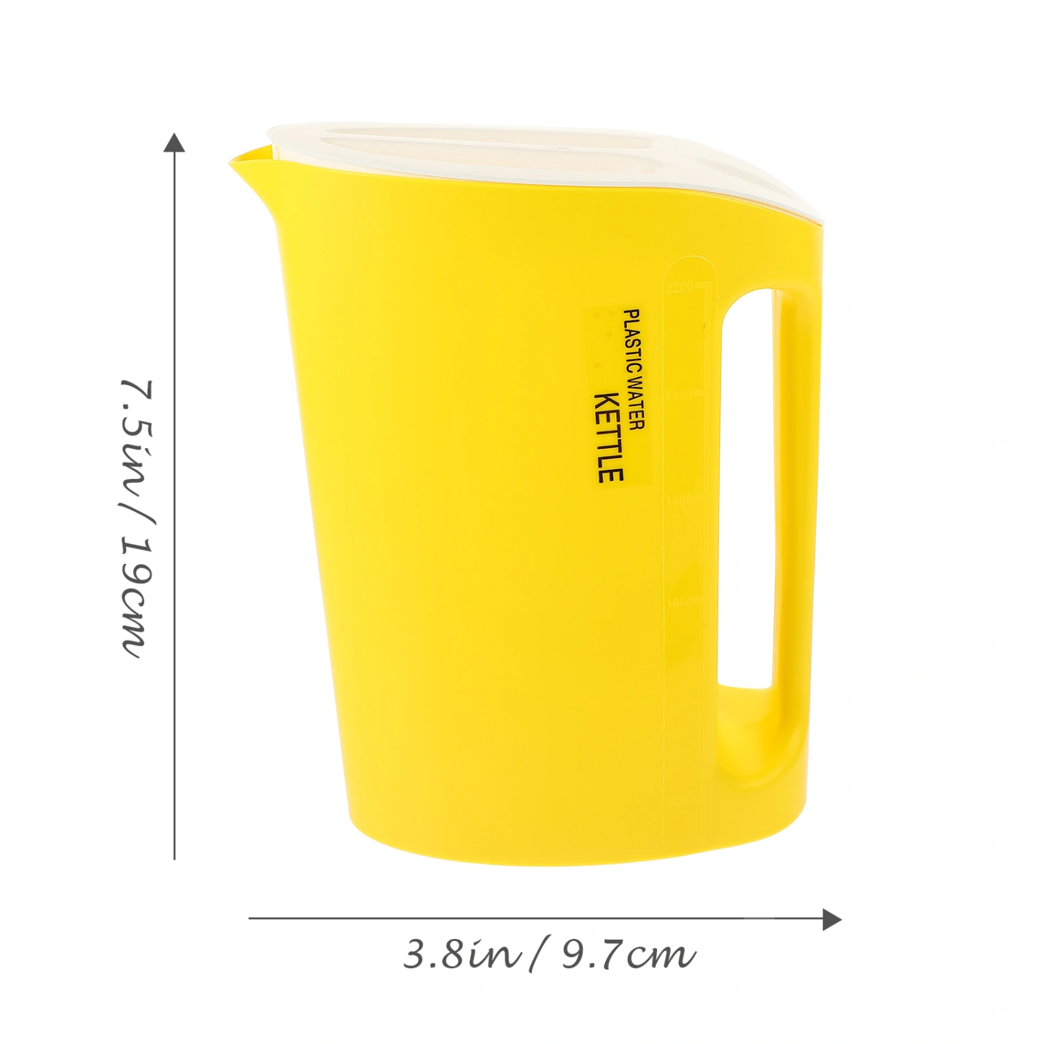 Large Capacity Water Pitcher Cold Water Jug Fruit Beverage Pot Cool Water Container