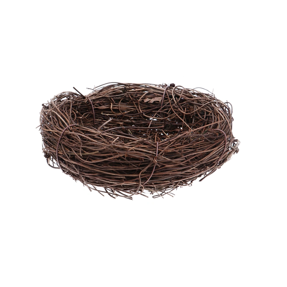 10cm Rattan Knitted Birds Nest Warm Parrot Bed Winter Sleeping Bed Natural Birds Bed Cage Accessories for Parrot Birds