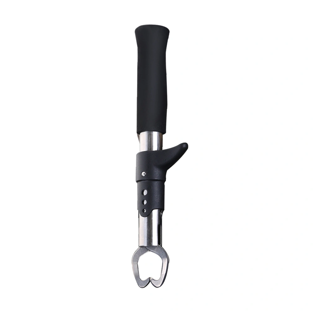 Portable Fish Lip Gripper Stainless Steel Fish Holder Two-sided Trigger Handle Gripper (Type B)