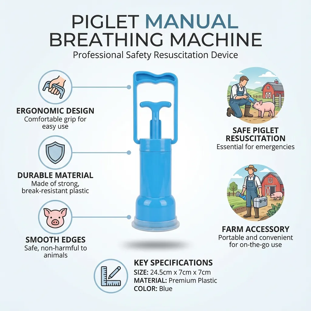 Pig Manual Breathing Machine Small Pig Breathing Supply Farm Accessory