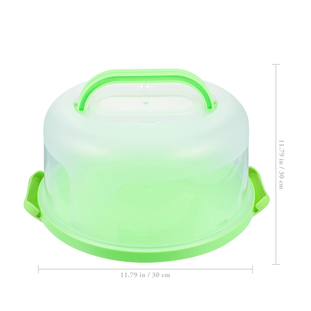 Reusable Cake Pastries Box Portable Cake Storage Holder Plastic Cupcake Box