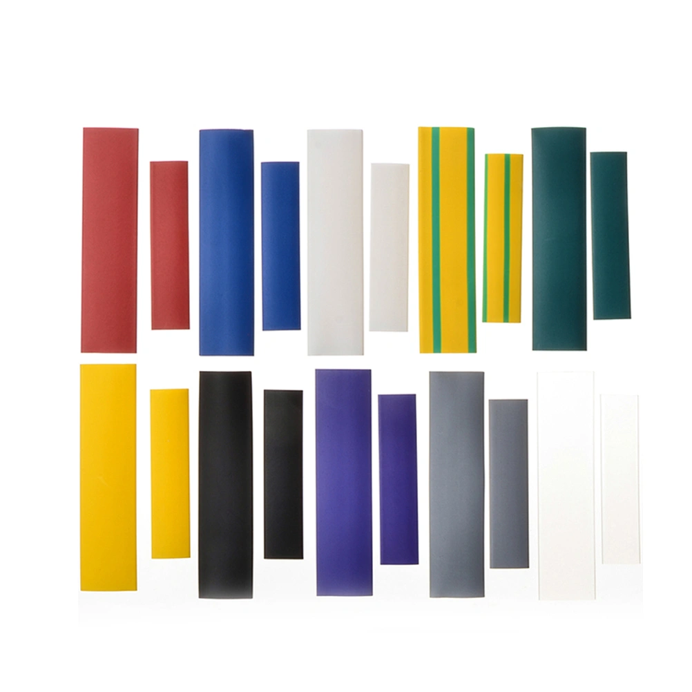 500PCS Insulation Sleeving Wrap Shrinkable Tubes Polyolefin 2:1 Heat Shrink Tubing Wire Cable Kit Electrical Equipment 10 Colors Urlwall