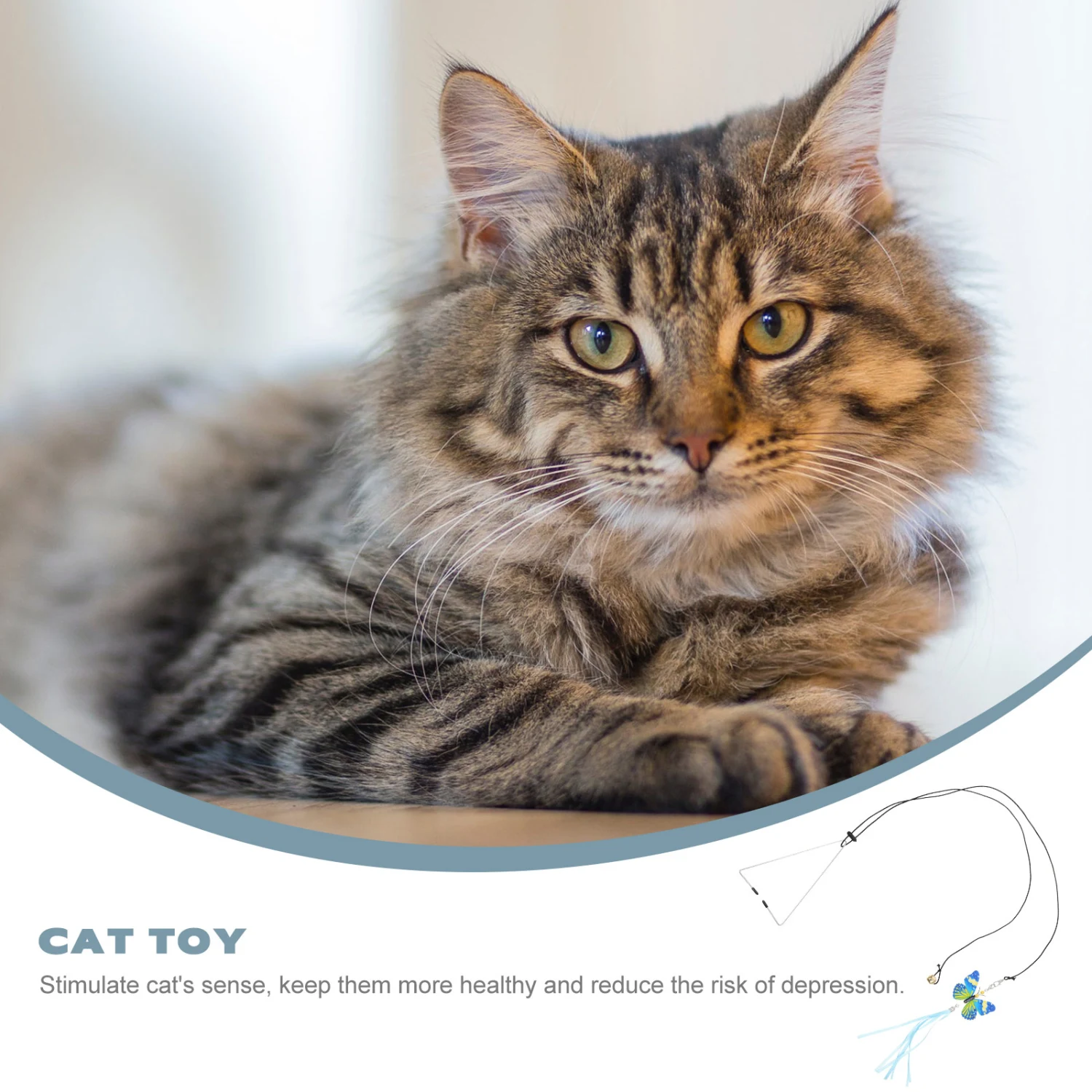 Household Kitten Teaser Interesting Cat Toy Wear-resistant Kitten Toy Cat Accessory