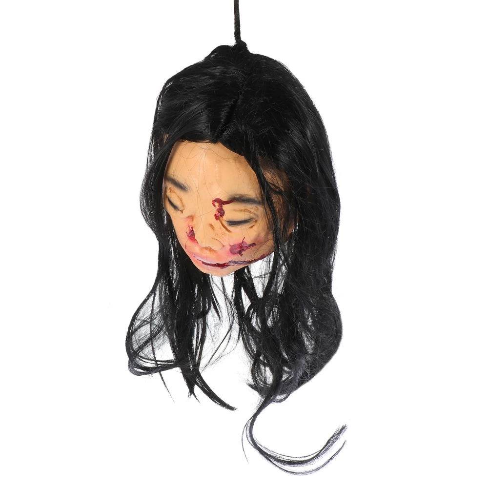 1pc Halloween Horrible Hanging Corpse Head Haunted House Decoration Party Prop