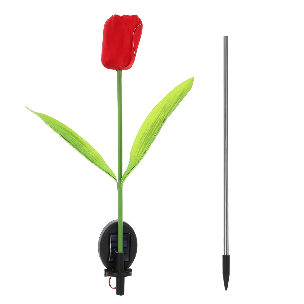 Tulip Lawn Light Creative LED Flower Shape Solar Lamp Outdoor Decorative Lamp