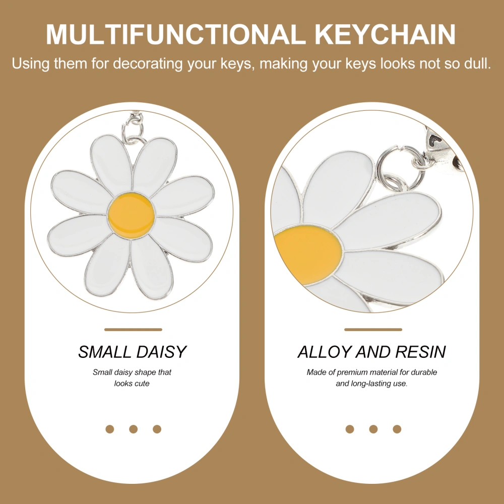 1Pc Lovely Metal Key Chain Colorful Keys Accessory Women Bags Decoration