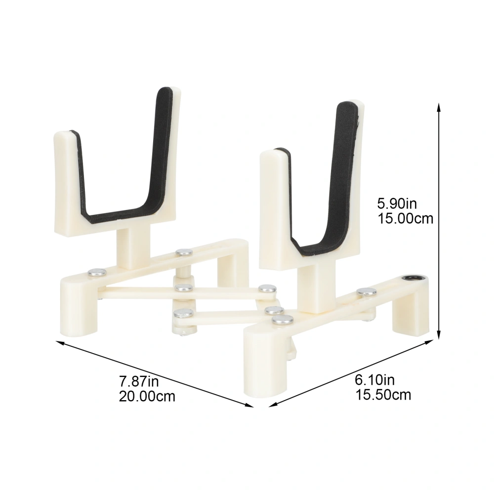 Violin Stretchable Stand Professional Fiddle Floor Holder Violin Display Rack