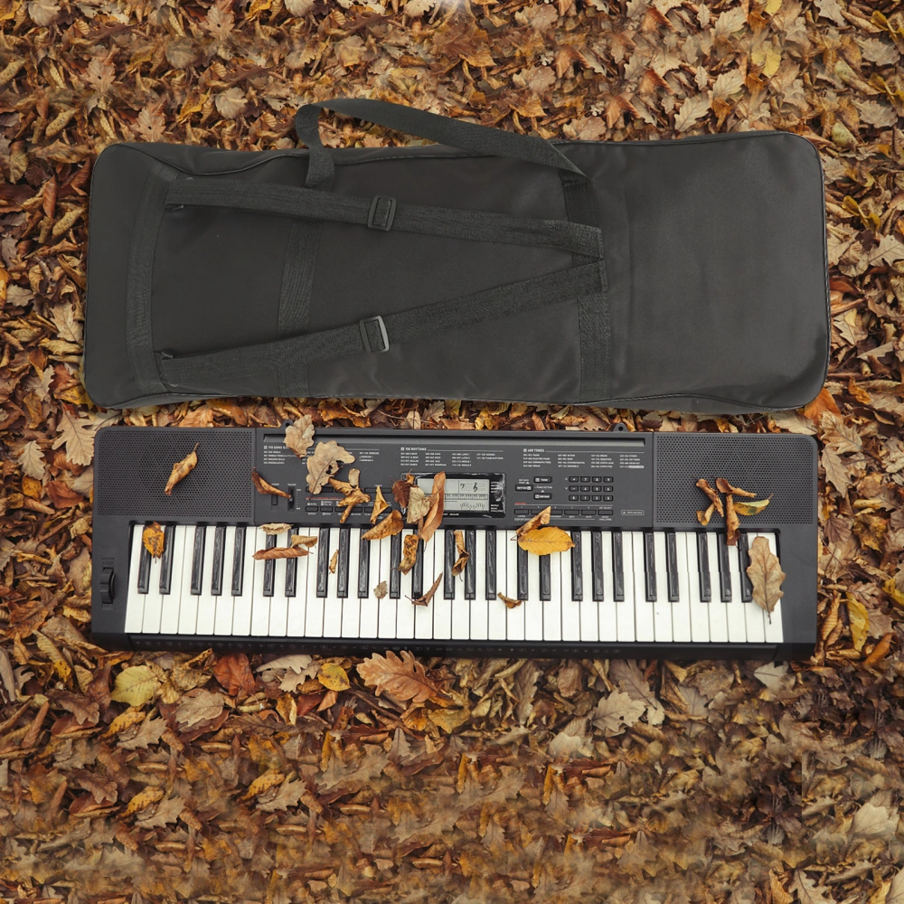 Lightweight Electronic Keyboard Bag Waterproof 61-Key Electronic Piano Bag Knapsack