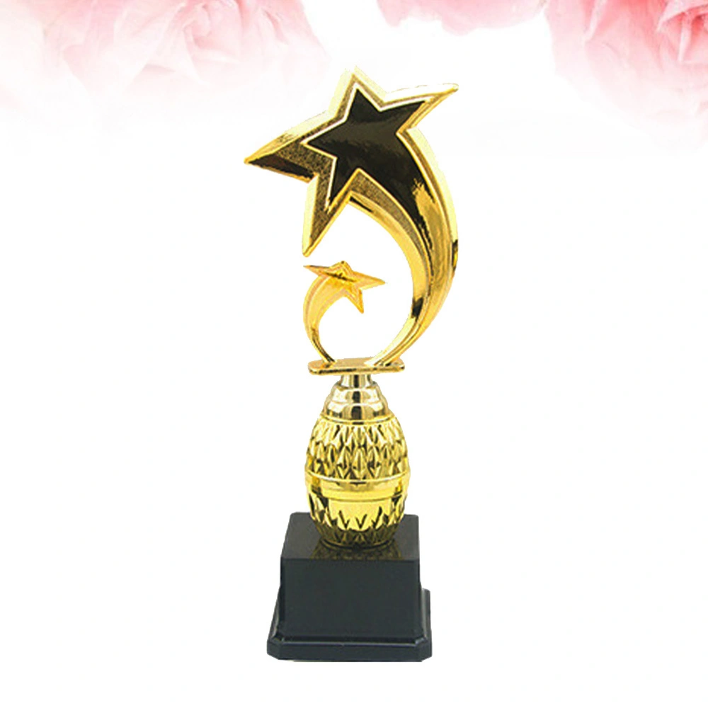 25.5cm Plastic Custom-Made Sports Match Tournament Trophy Creative  Competitive Honor Star Trophy Cup