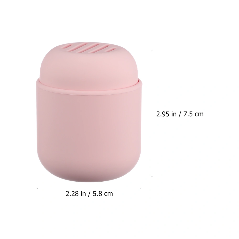 Makeup Sponge Holder Cosmetic Blender Silicone Travel Case Carrying Container