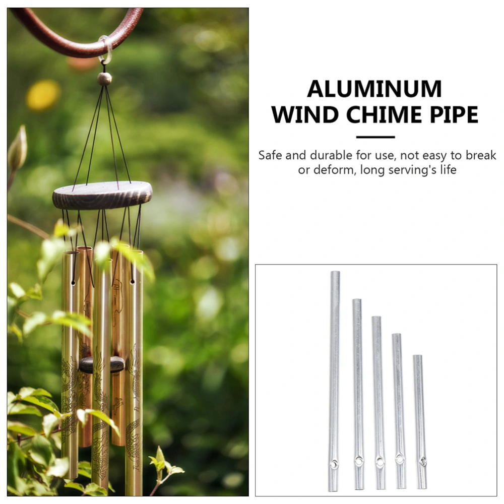 50Pcs Aluminum Wind Chime Tube Pipe Children Kindergarten Wind Chime DIY Supplies