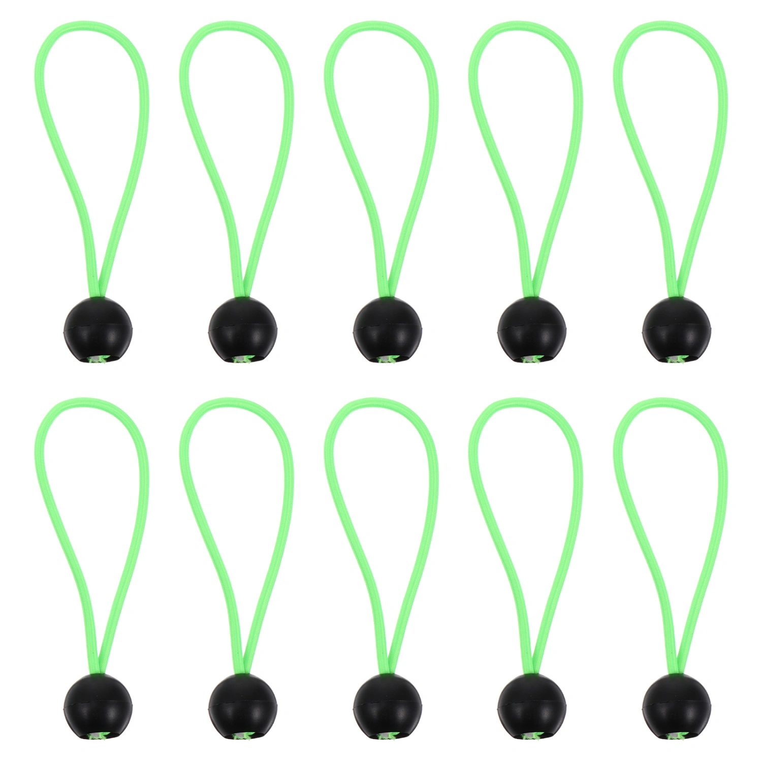 10pcs Ball Bungee Cords Heavy Duty Ball Bungee Cords for Camping Tarp Tent