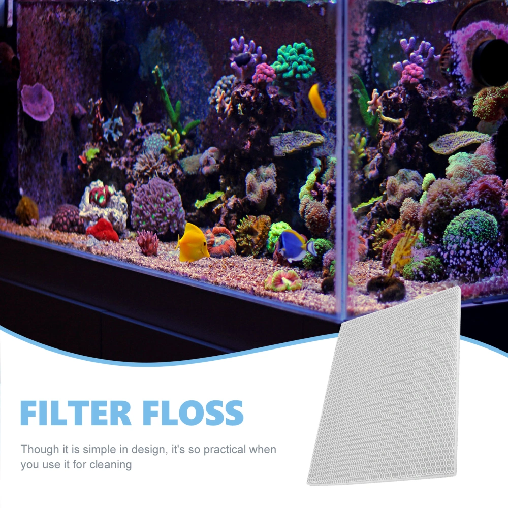 Household Filter Media Wear-resistant Aquarium Filter Pad Replaceable Fish Tank Filter Pad