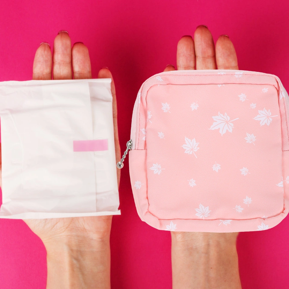 4Pcs Delicate Period Bags Convenient Sanitary Holders Wear-resistant Period Pouches