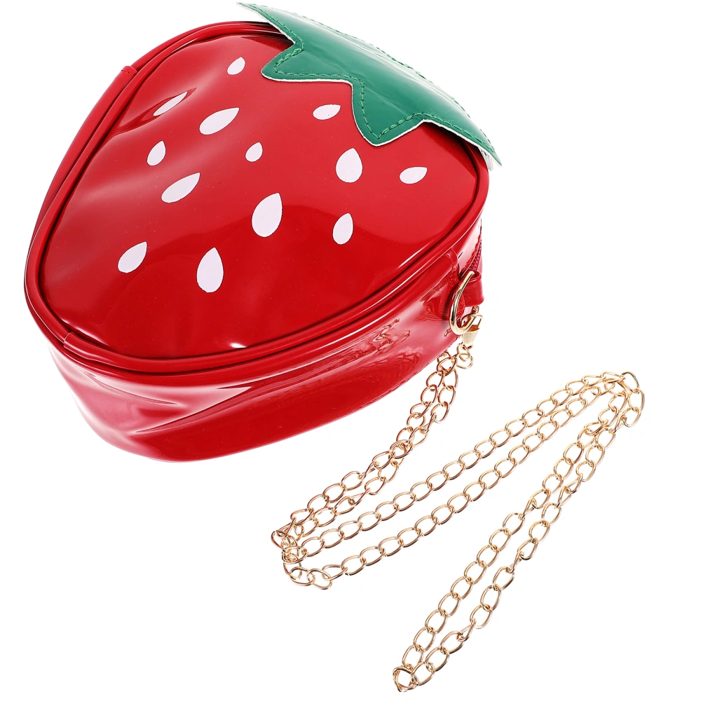 Funny Fruit Shape Single Shoulder Bag Chain Bag Single Cross Body Bag for Women and Girls