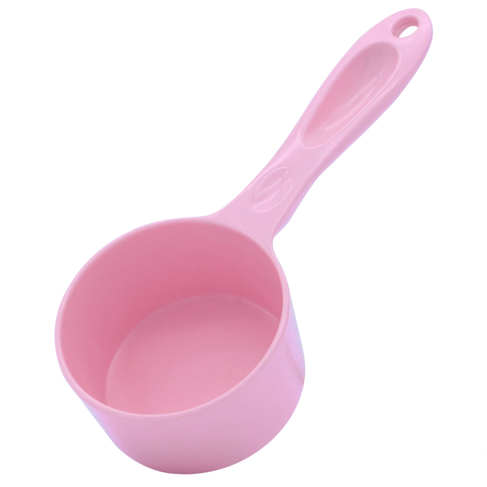 Plastic Pet Food Scoop Measuring Cups and Spoons for Dog Cat and Bird Food Size S (Pink)