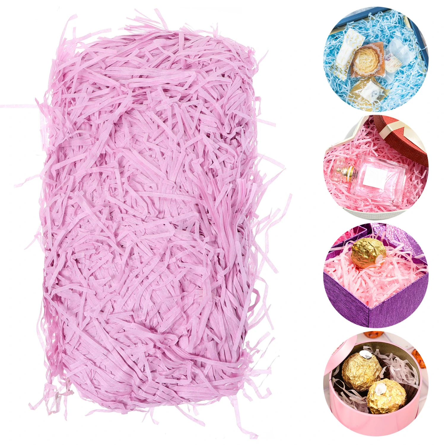 1 Pack Gift Box Shred Filling Paper Colorful Packaging Decorative Box Fillings