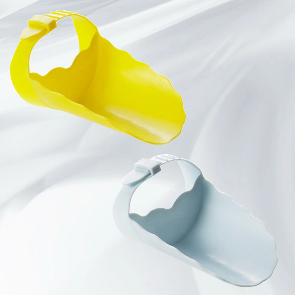 2 Pcs Faucet Extenders Children Hand Washing Aid Sink Handle Extenders for Babies Toddlers Kids Children (Random Color)
