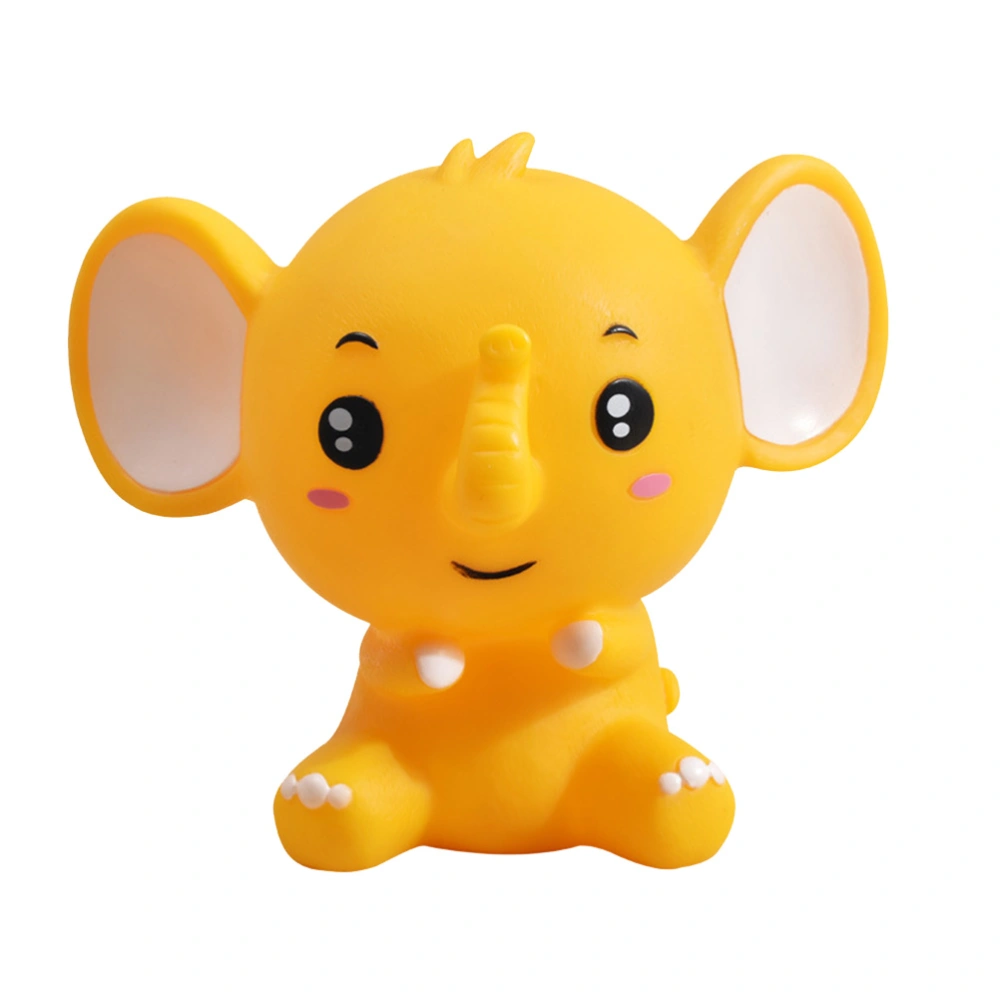 1Pc Lovely Elephant Saving Bank Vinyl Piggy Bank Desktop Decoration for Kids