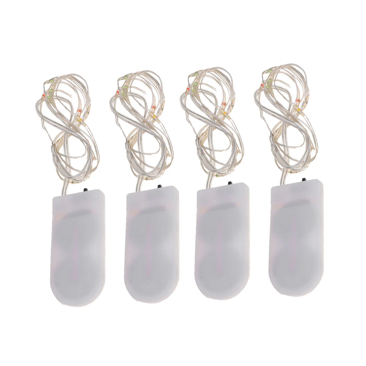 4PCS Christmas Scene Decoration Light Christmas Tree Lights Atmosphere Lights Four Color Atmosphere Lights (One Meter 10 Lamps)