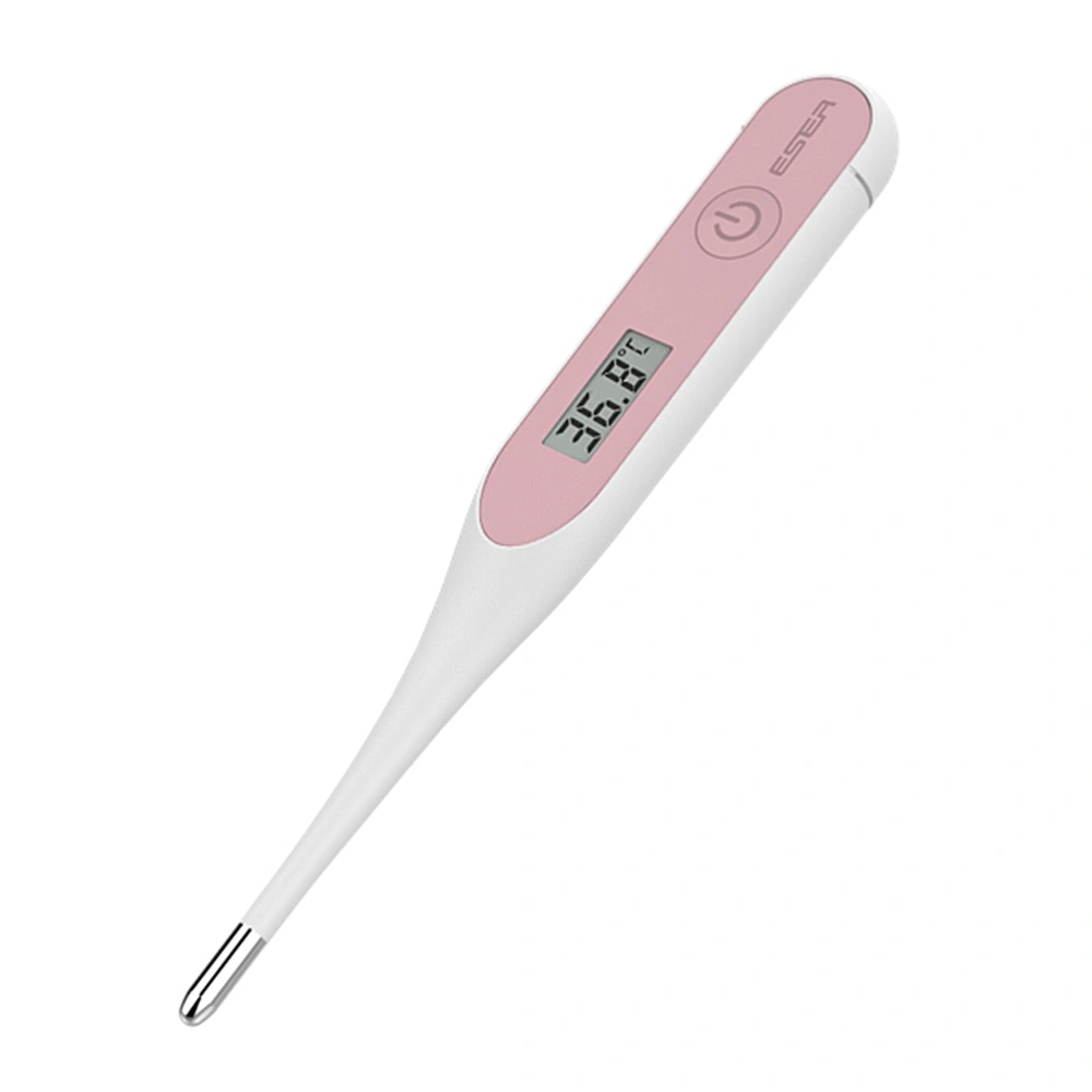 1PC 20 Seconds Quick Test Thermometer Fast Reading Digital Thermometer Accurate Electronic Thermometer for Baby Adults(Pink)