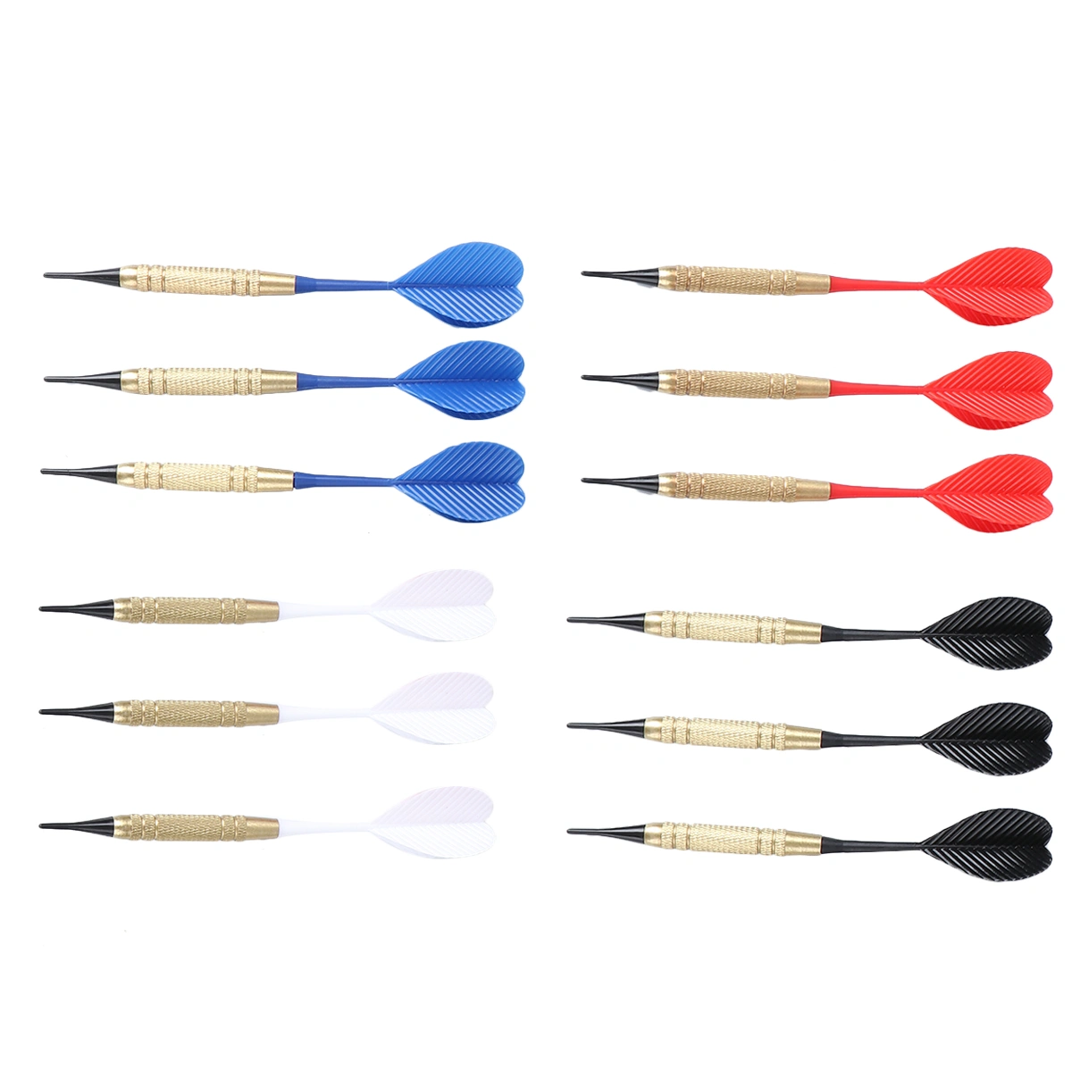 12pcs Darts Set Indoor Safe Dart Plaything Sports Supplies Electron Darts Set