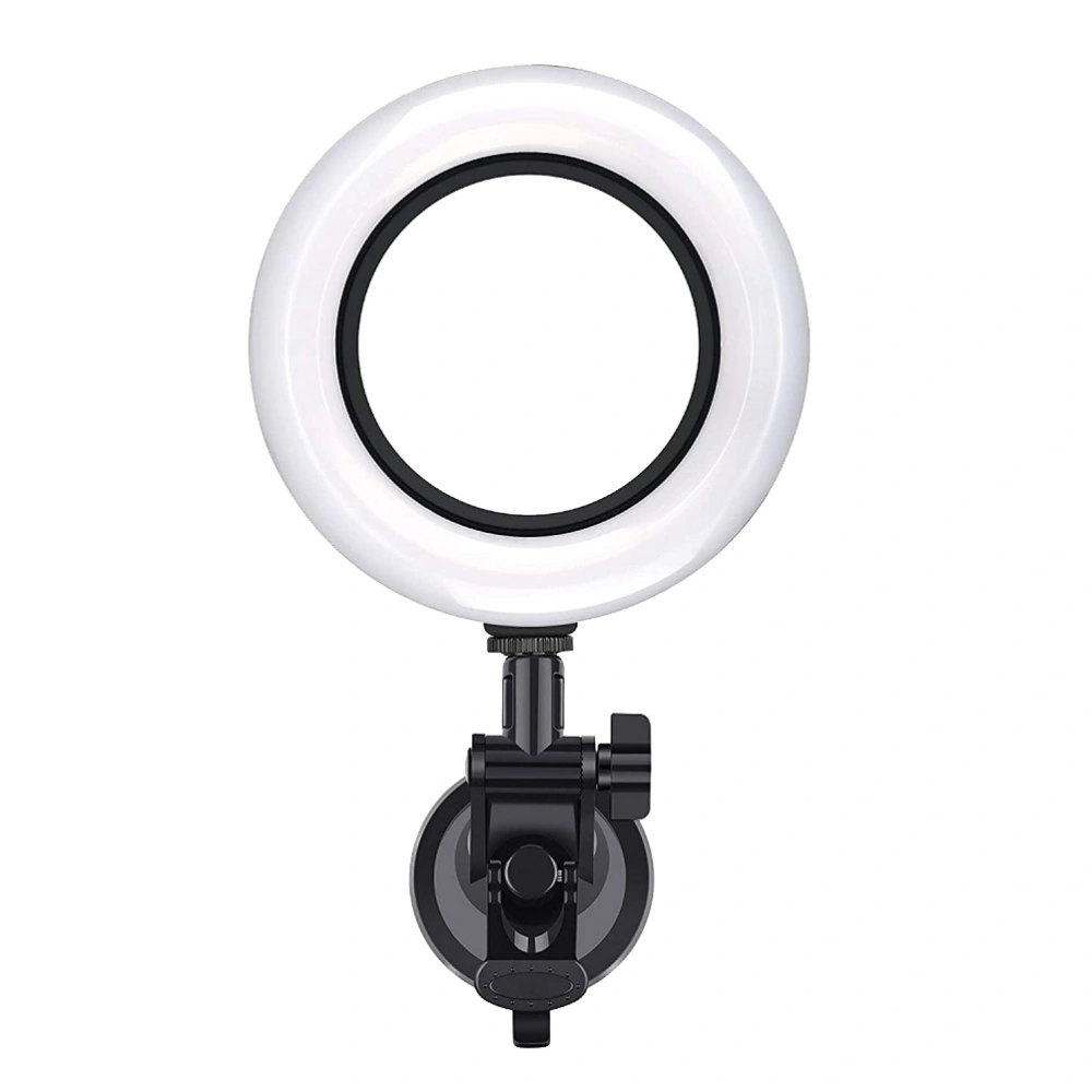 1 Set Suction Ring Light Circle Right with Power Cable Video Conference Light