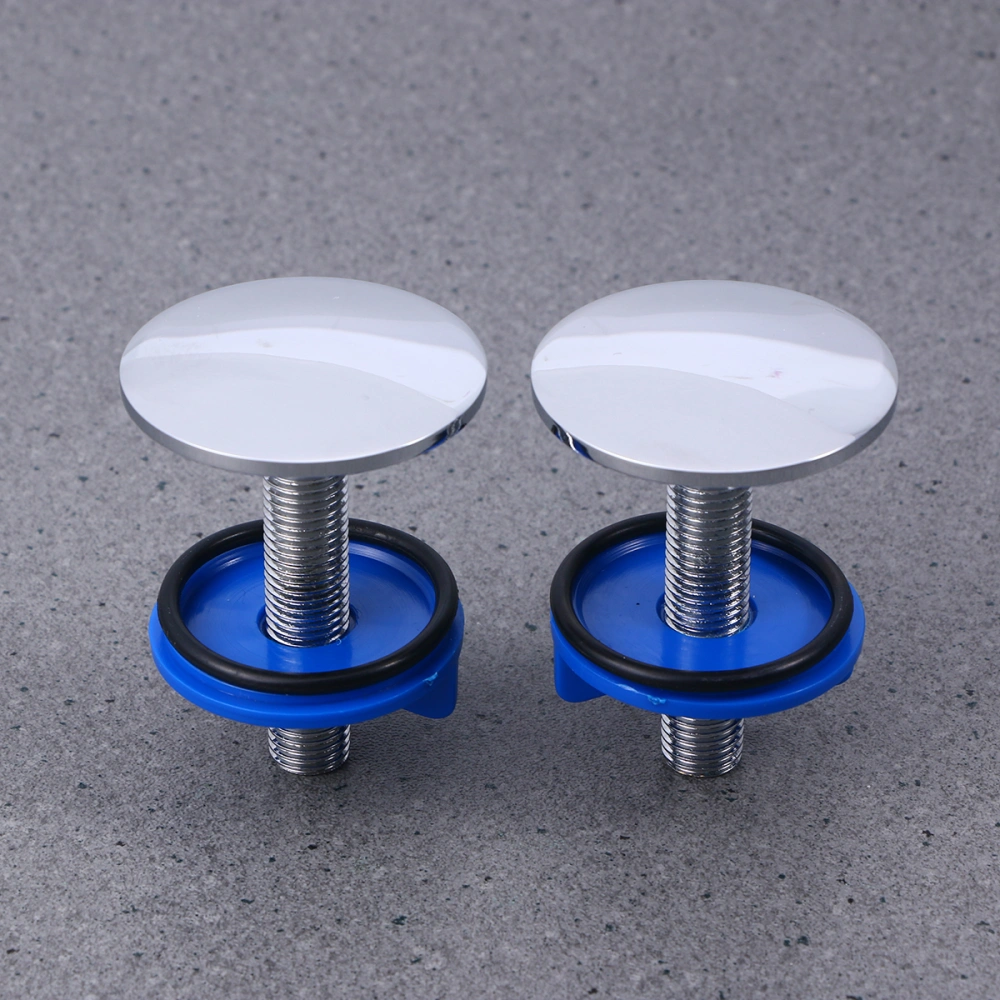 4 Pcs Stainless Steel Kitchen Sink Tap Hole Cover Kitchen Faucet Hole Cover Soap Dispenser Decorative Cover Blue