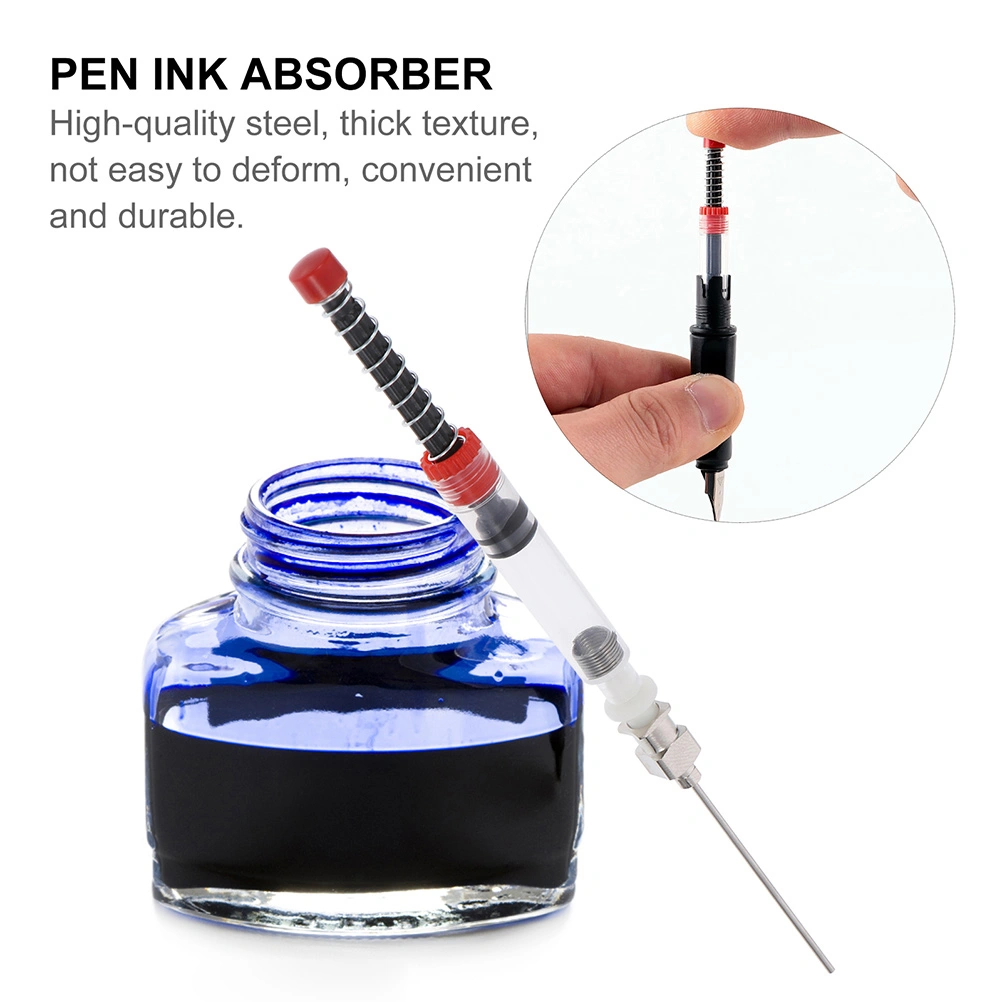 9Pcs Fountain Pen Filler Pen Ink Auxiliary Absorber Ink Pen  Device