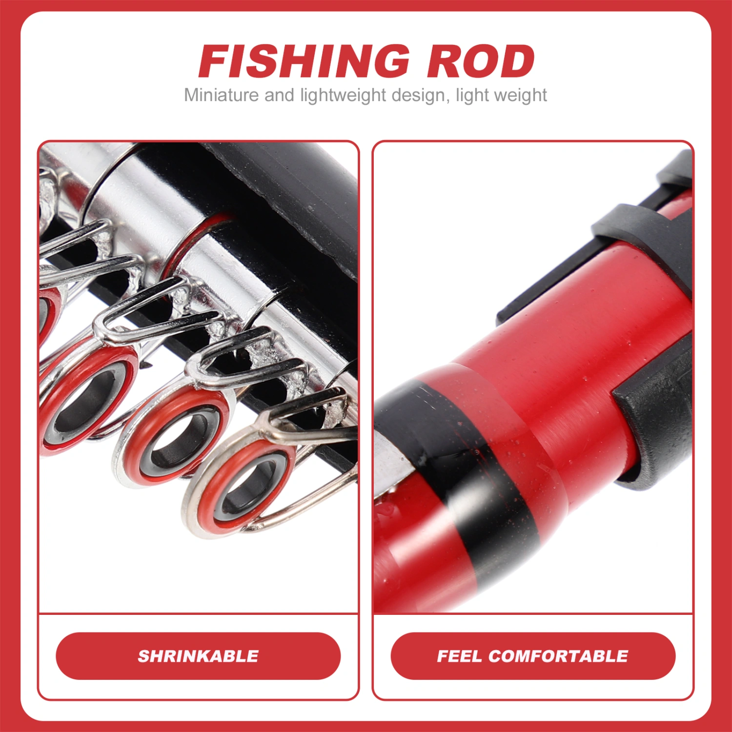 Telescopic Fishing Pole Portable Carbon Fishing Pole Miniature Sea Fishing Rod Ultra-short Fishing Rod