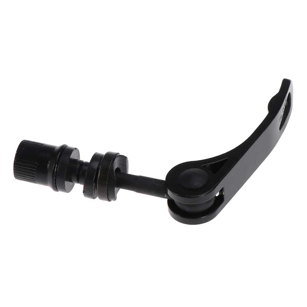 Universal Road Bike Quick Release Skewer for Wheel Hub Seatpost Seat Clamp Front Hub Skewer MTB BMX Mountain Bike Road Shaft Lever 38mm (Black)