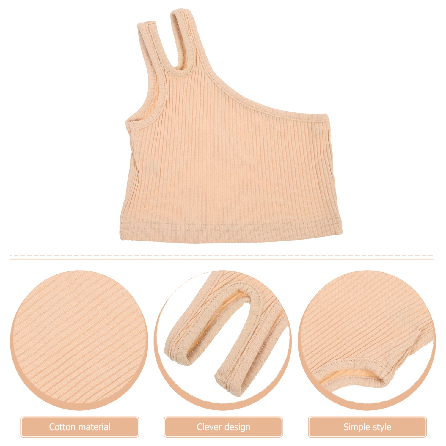 Girls Summer Sun-Top Travel Baby Cooling Clothing Pure Color Children Camisole