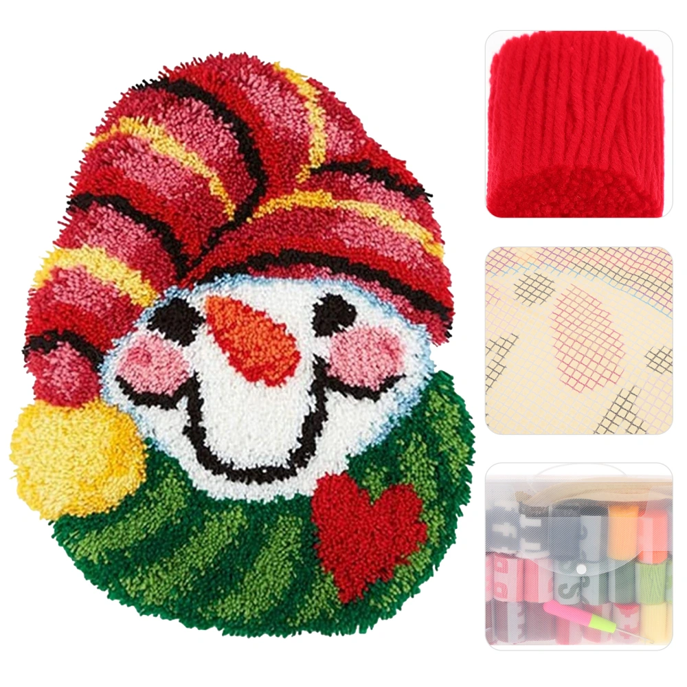 1 Pack DIY Crochet Material Beginners Embroidery Kit Hand Embroidered Set