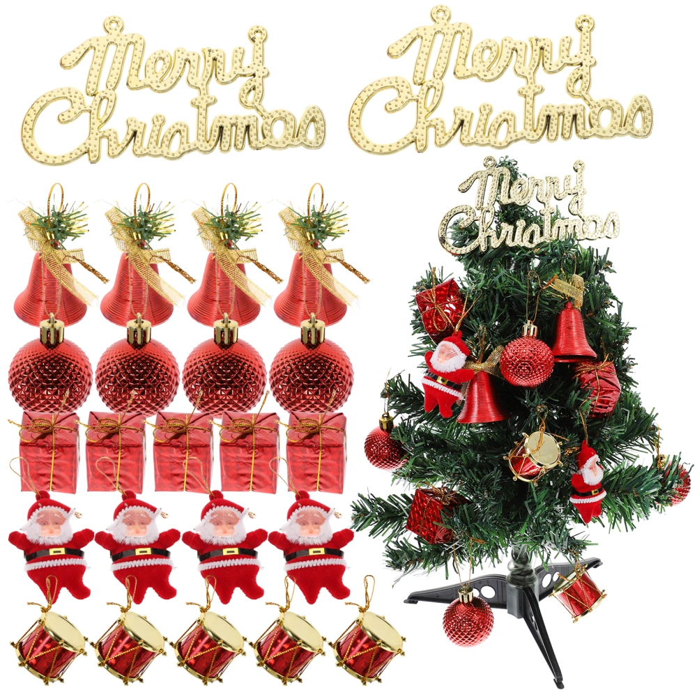 1 Box Funny Christmas Ball Pendants Xmas Ball Ornaments Xmas Decorations