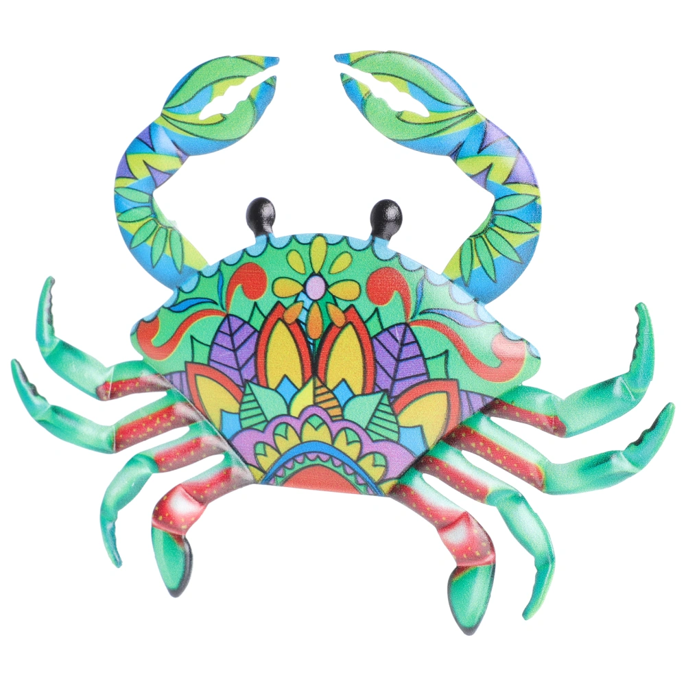 1pc Crab Wall Hanging Household Wall Crab Pendant Decoration Wall Ornament