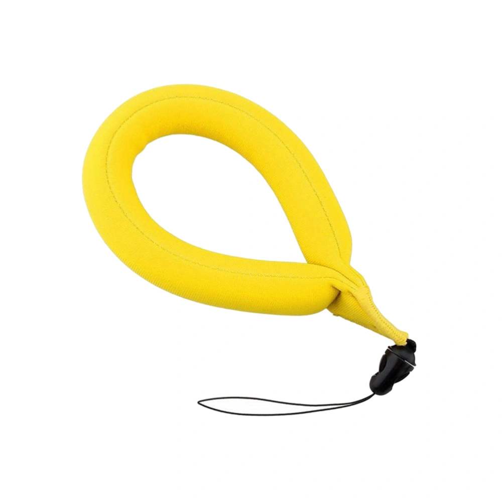 2pcs Floating Straps for Waterproof Underwater Camera Camcorders Phones Floating Hand Grip Diving Anti-lost Lanyards (Yellow)