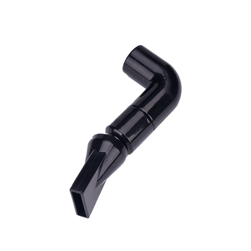 Aquarium Pump Duckbill Nozzle Water Outlet Return Pipe Plumbing Fitting Supplies Fish Tank Water Pump Tools Gadgets S Size Inner Diameter 6mm External Diameter 8mm Black