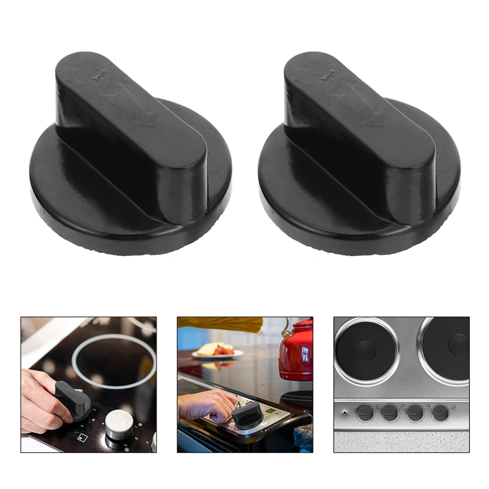 12pcs Stove Knobs Plastic Gas Cooker Knob Stove Switch Control Knob Replacements