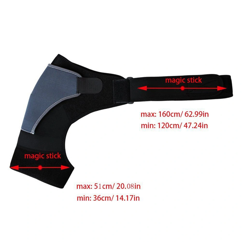 Shoulder Support Brace for Rotator Cuff Injury Prevention and Recovery Adjustable Shoulder protector (Right Sholder)