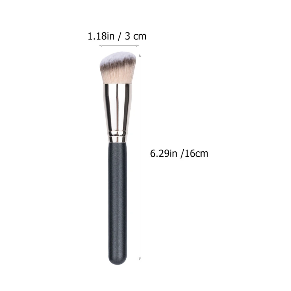 2Pcs Portable Foundation Brushes Makeup Brushes Cosmetic Brush for Women