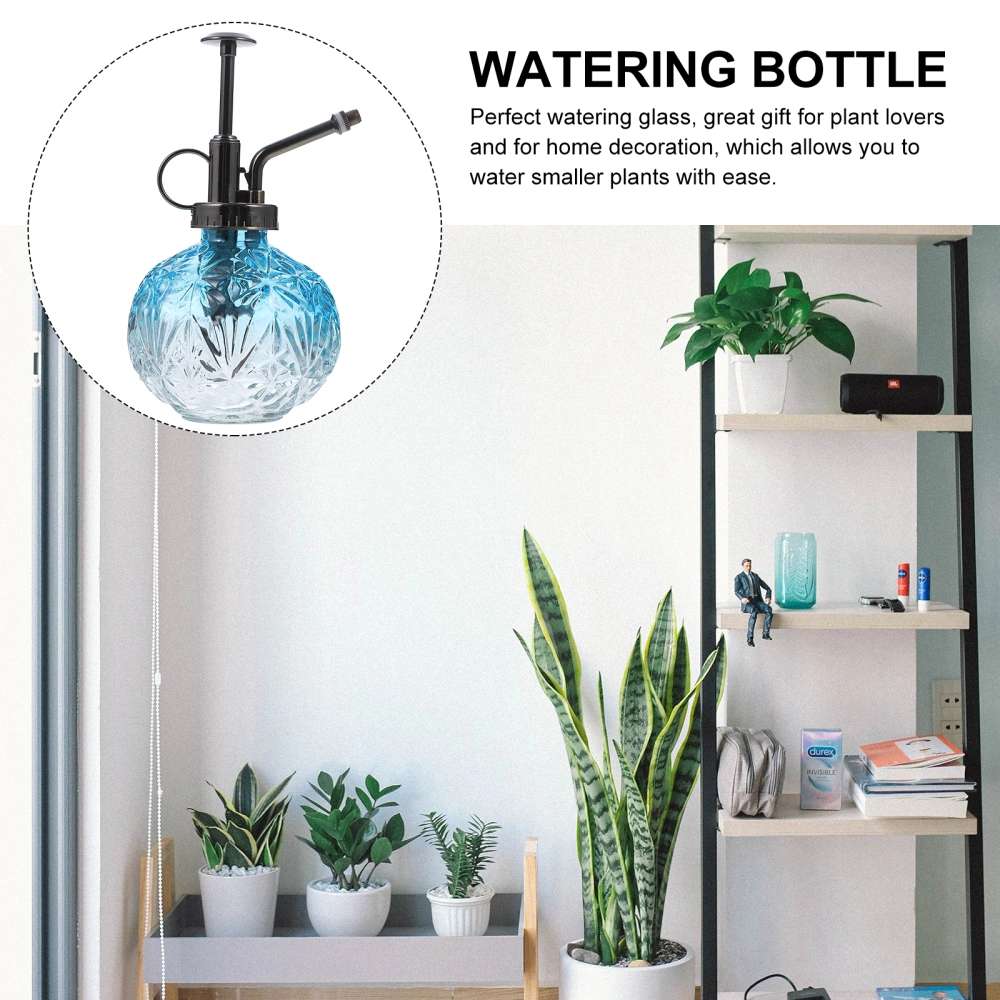 Glass Watering Spray Bottle Vintage Water Can Spray Bottle for Home Garden