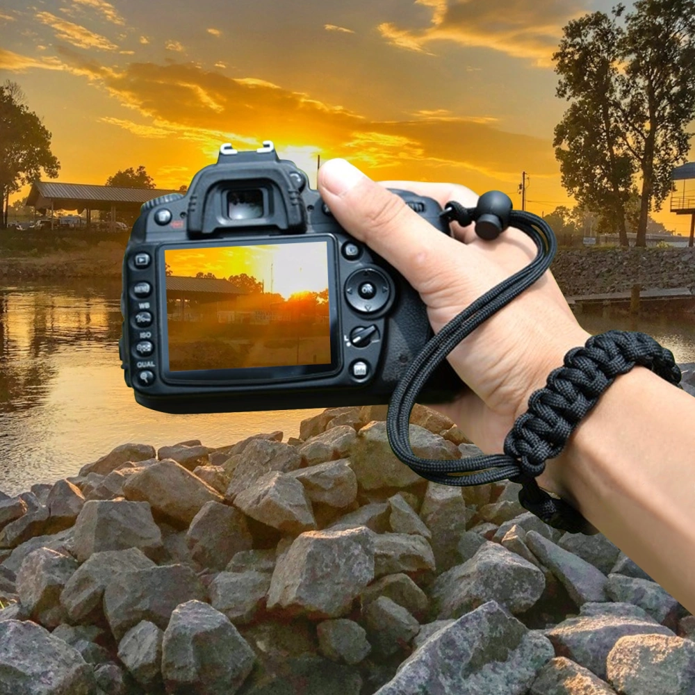 Camera Wrist Strap Adjustable Safety Strap Accessory for SLR Digital SLR