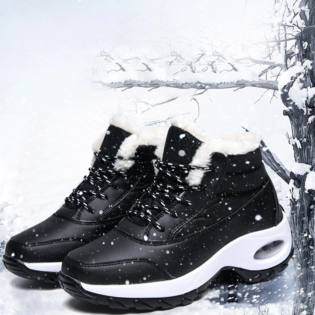 1 Pair Fashion Winter Woman Snow Boots Warm Air Cushion Snow Boots