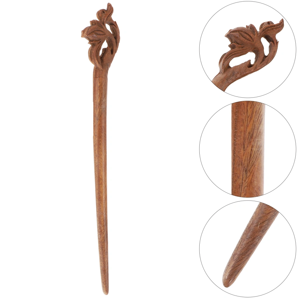 Chinese Style Wooden Hair Stick Multi-functional Practical Hair Chopstick