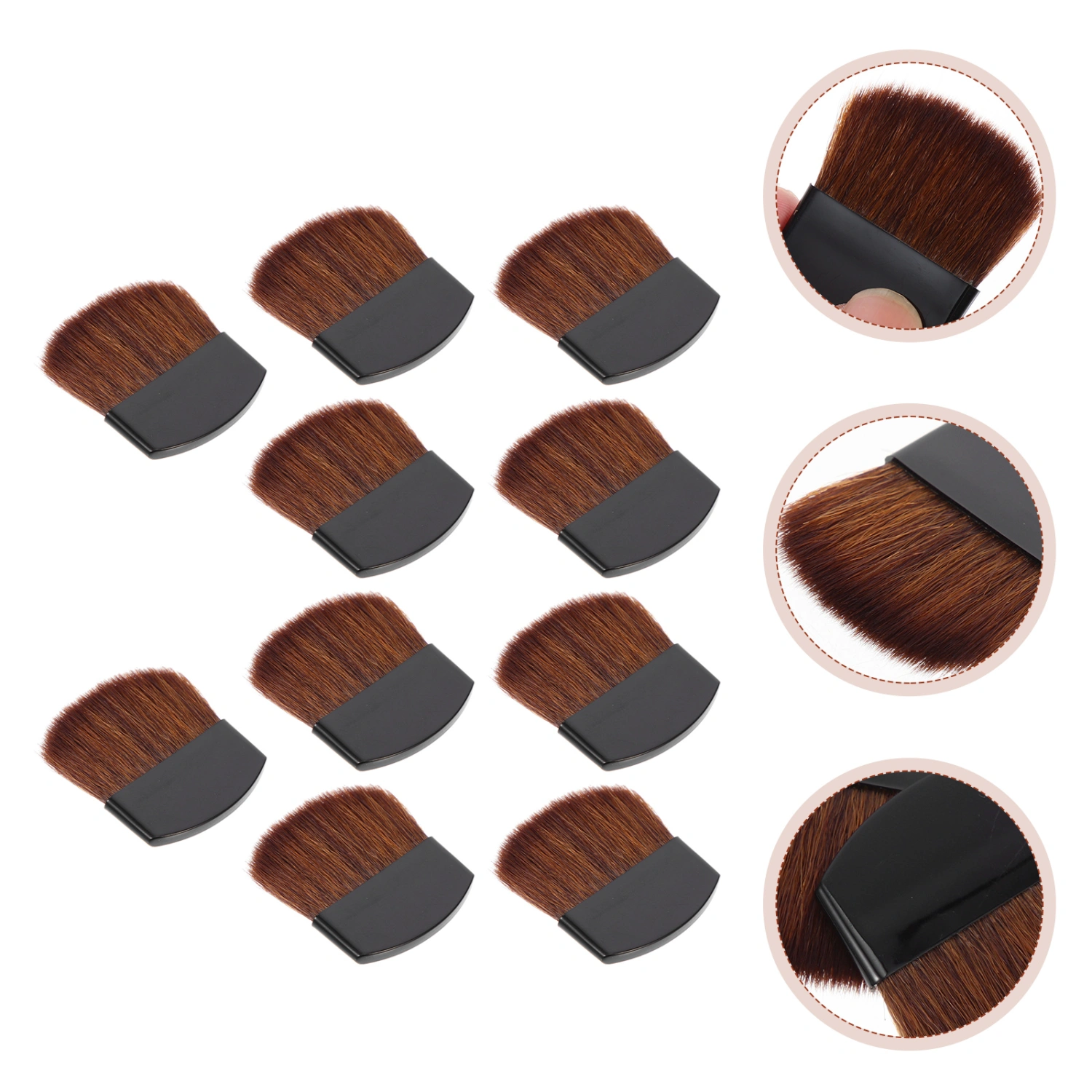 10Pcs Household Paint Brushes Multi-function Drawing Brushes Convenient Artist Brushes