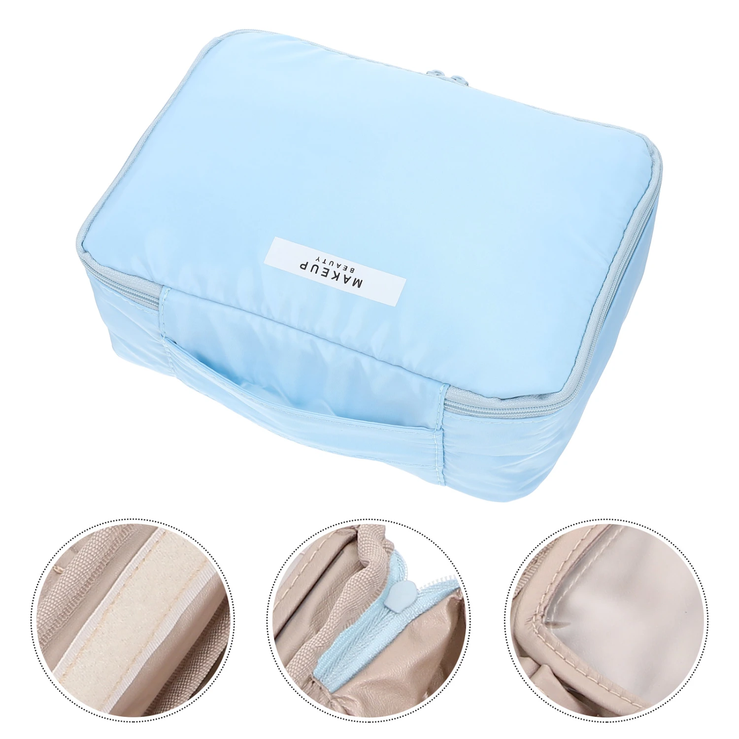 Toiletries Bag Men Women Business Trip Storage Bag Handheld Zipper Makeup Bag