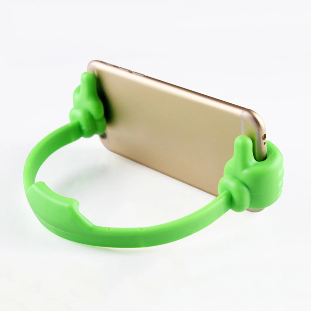 Multi-function Tablet Phone Stand Long Thumb Shaped Lazy Stand Tablet Accessories for Tablet Smartphone (Random Color)