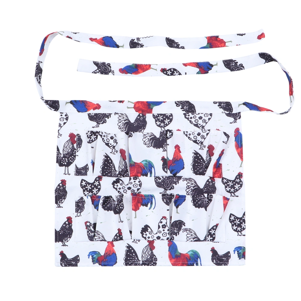 Eggs Collecting Gathering Holding Apron Chicken Hens Egg Apron with Pockets